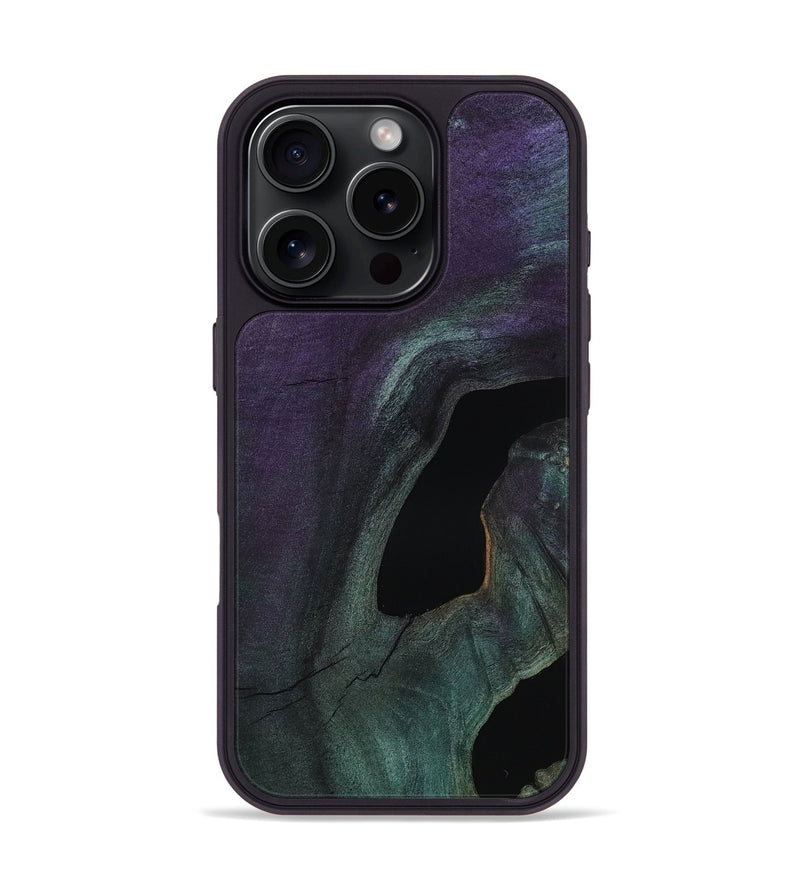 iPhone 16 Pro Wood Phone Case - Reid (Wood Burl, 818059)