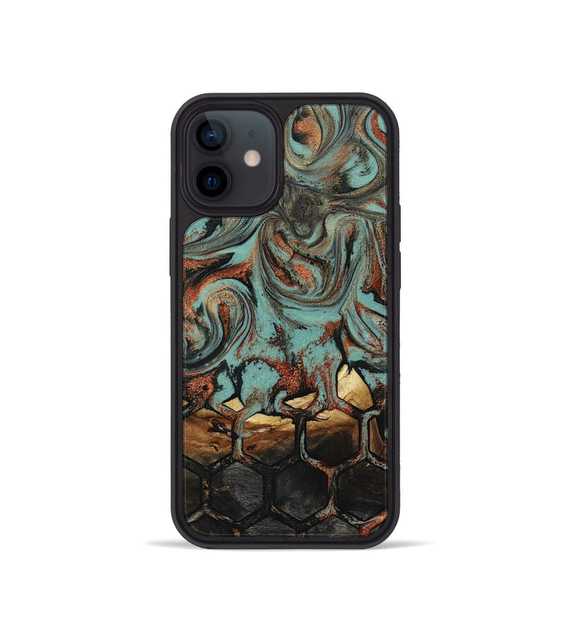 iPhone 12 mini Wood Phone Case - Mayra (Pattern, 818079)