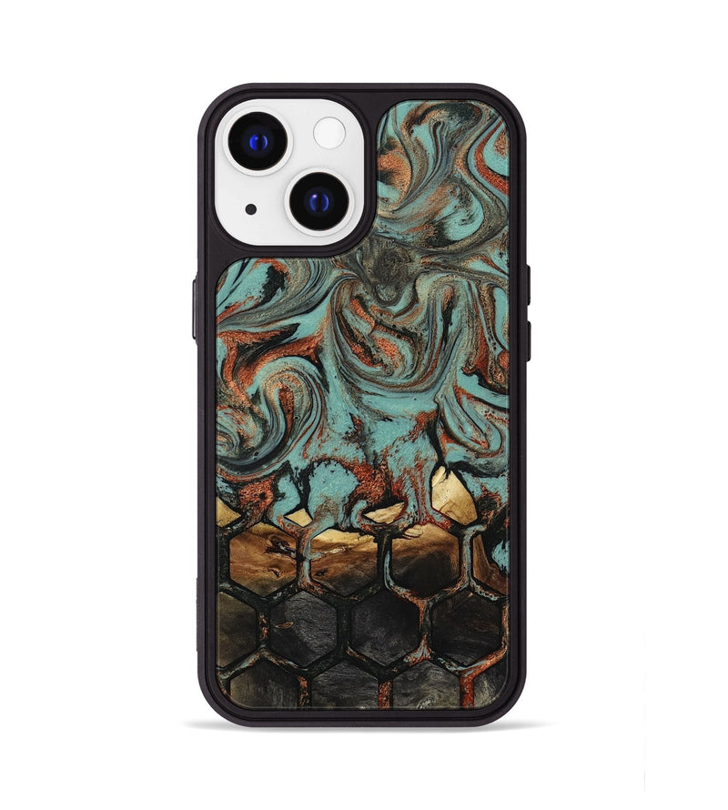iPhone 13 Wood Phone Case - Mayra (Pattern, 818079)
