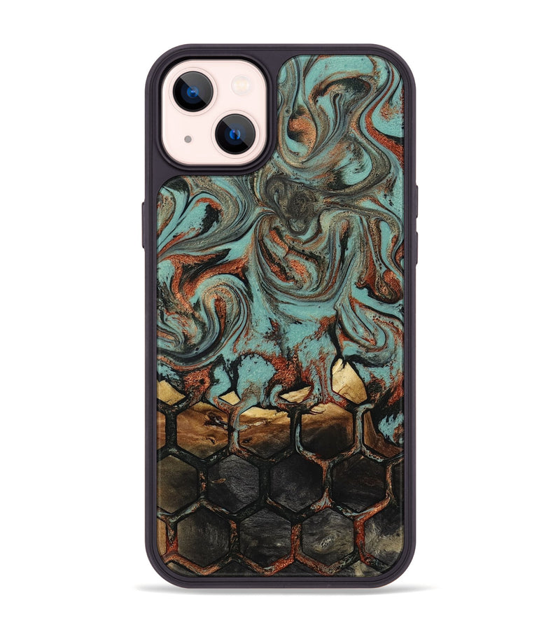 iPhone 14 Plus Wood Phone Case - Mayra (Pattern, 818079)