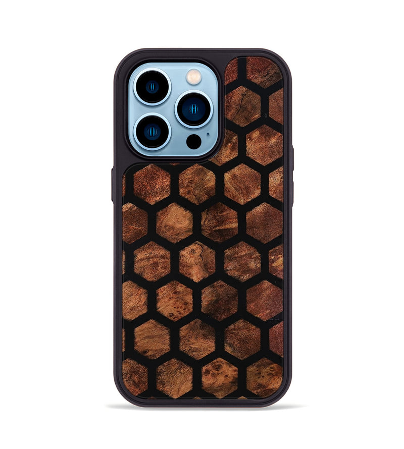 iPhone 14 Pro Wood Phone Case - Kellen (Pattern, 818123)