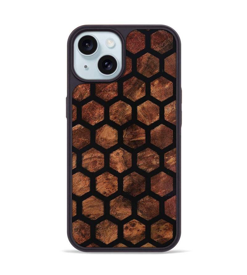 iPhone 15 Wood Phone Case - Kellen (Pattern, 818123)
