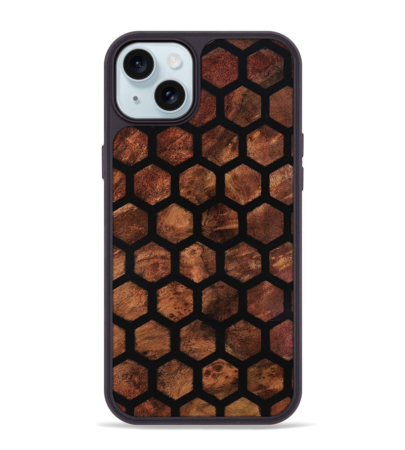 iPhone 15 Plus Wood Phone Case - Kellen (Pattern, 818123)