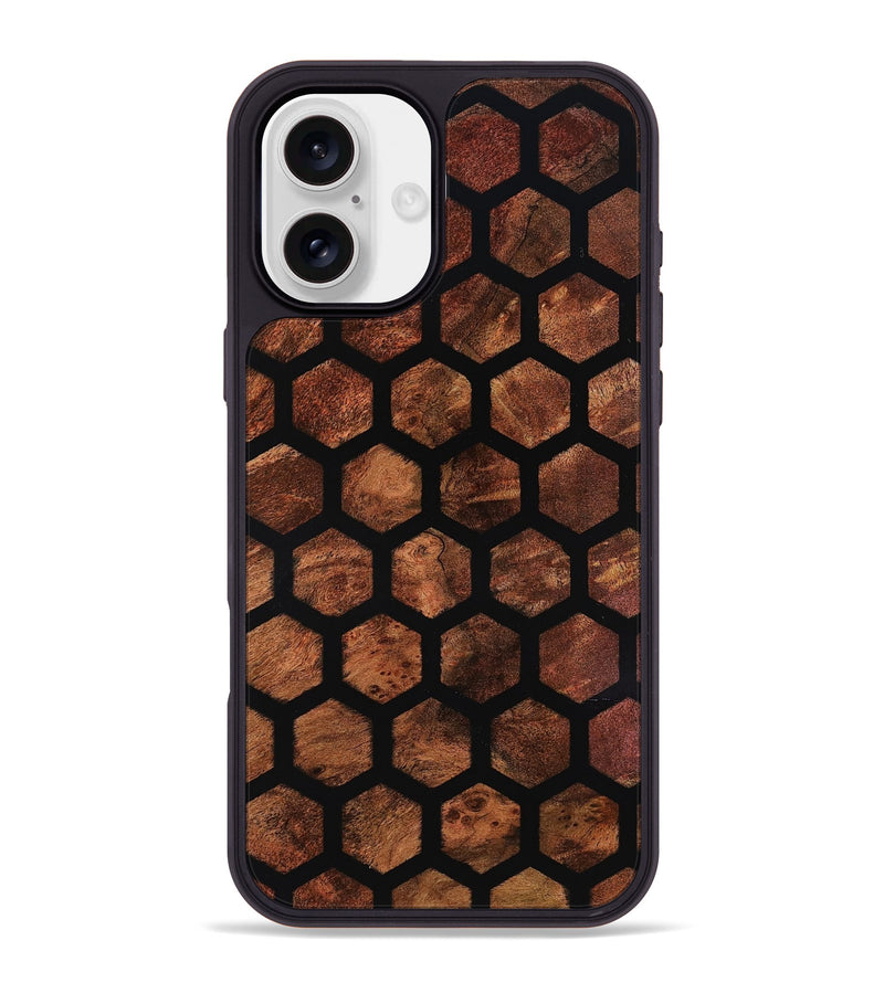 iPhone 16 Plus Wood Phone Case - Kellen (Pattern, 818123)