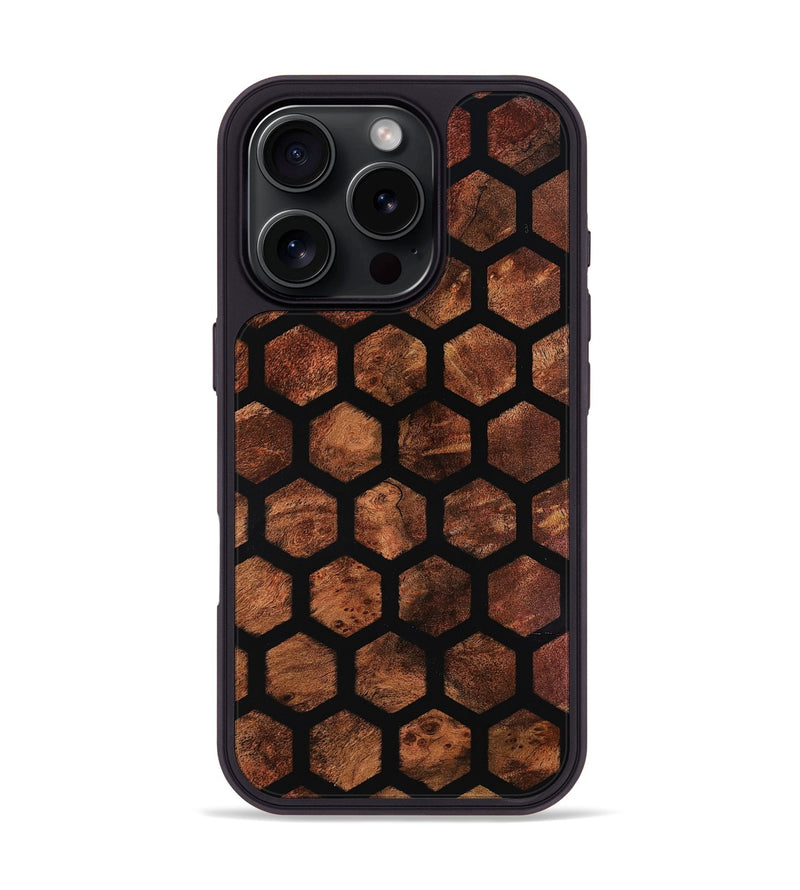 iPhone 16 Pro Wood Phone Case - Kellen (Pattern, 818123)