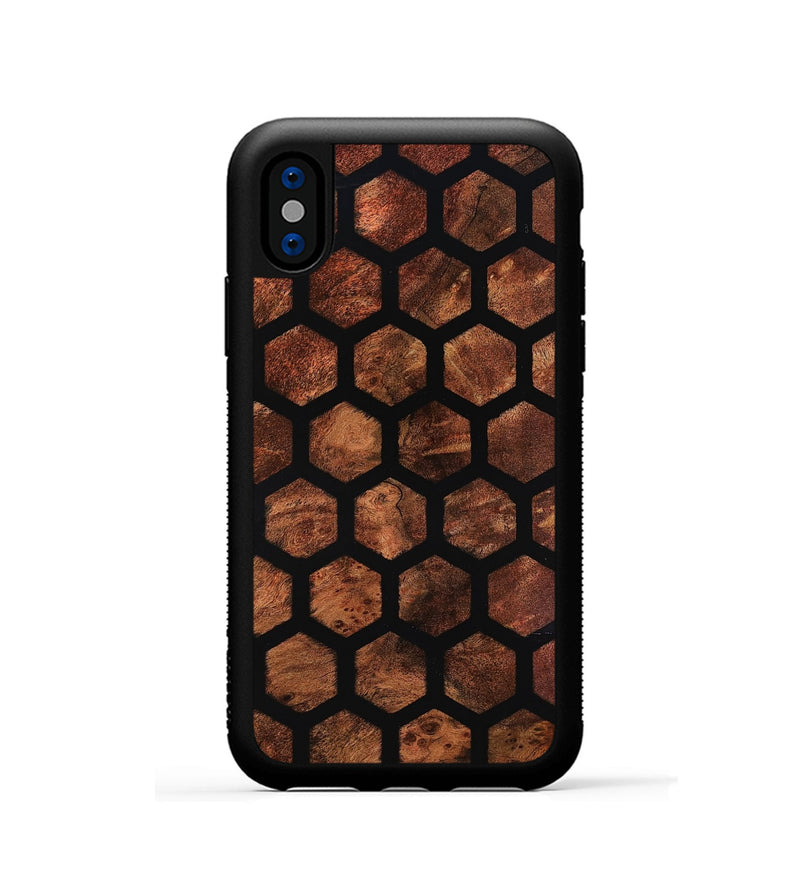 iPhone Xs Wood Phone Case - Kellen (Pattern, 818123)