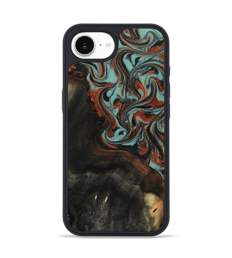 iPhone 17e Wood Phone Case - Lora (Green, 818124)