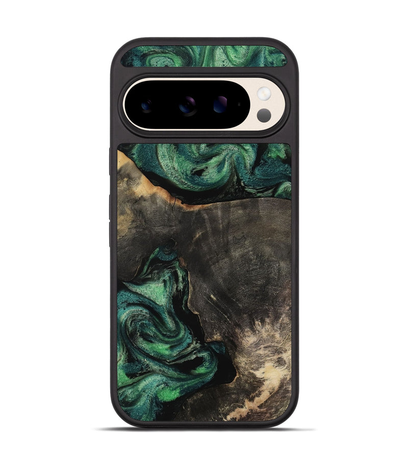Pixel 10 Wood Phone Case - Tyesha (Green, 818125)