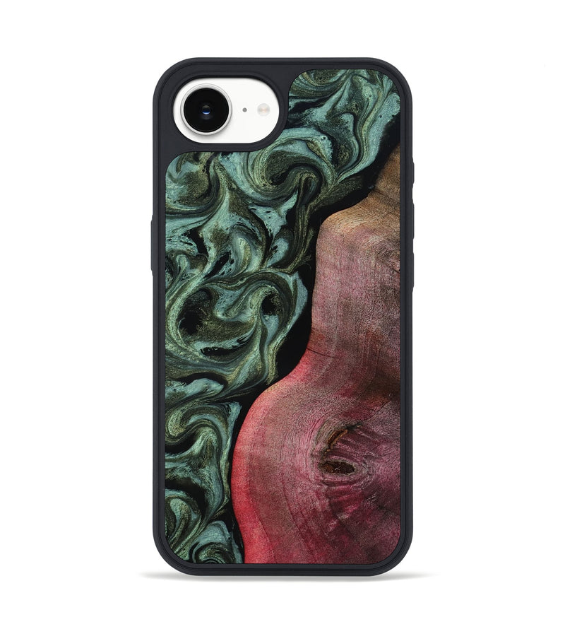 iPhone 17e Wood Phone Case - Garret (Green, 818126)
