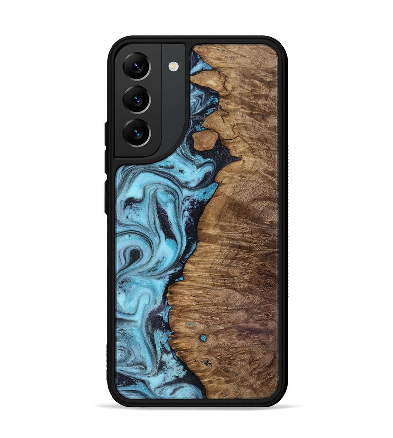Galaxy S22 Plus Wood Phone Case - Ward (Blue, 818128)