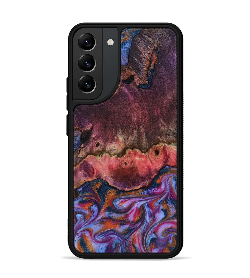 Galaxy S22 Plus Wood Phone Case - Jaxson (Blue, 818129)