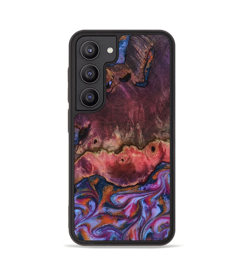 Galaxy S23 Wood Phone Case - Jaxson (Blue, 818129)