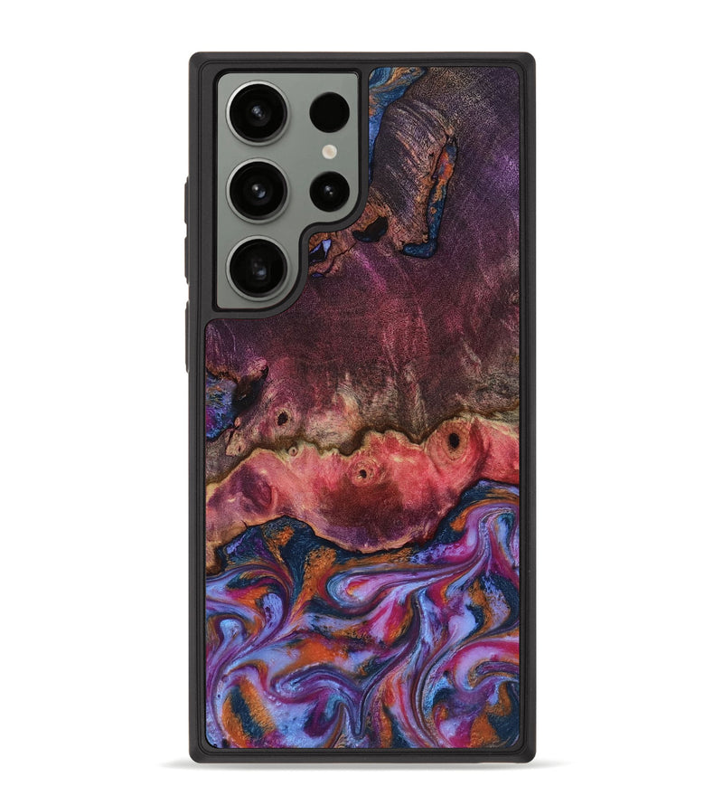 Galaxy S23 Ultra Wood Phone Case - Jaxson (Blue, 818129)