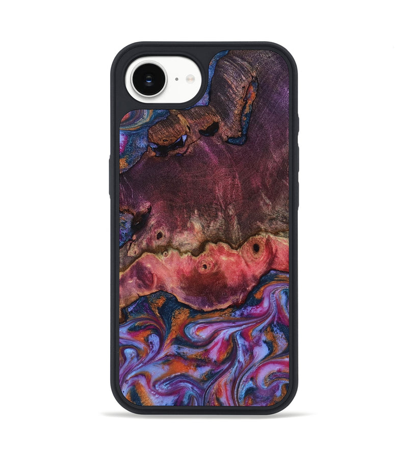 iPhone 17e Wood Phone Case - Jaxson (Blue, 818129)