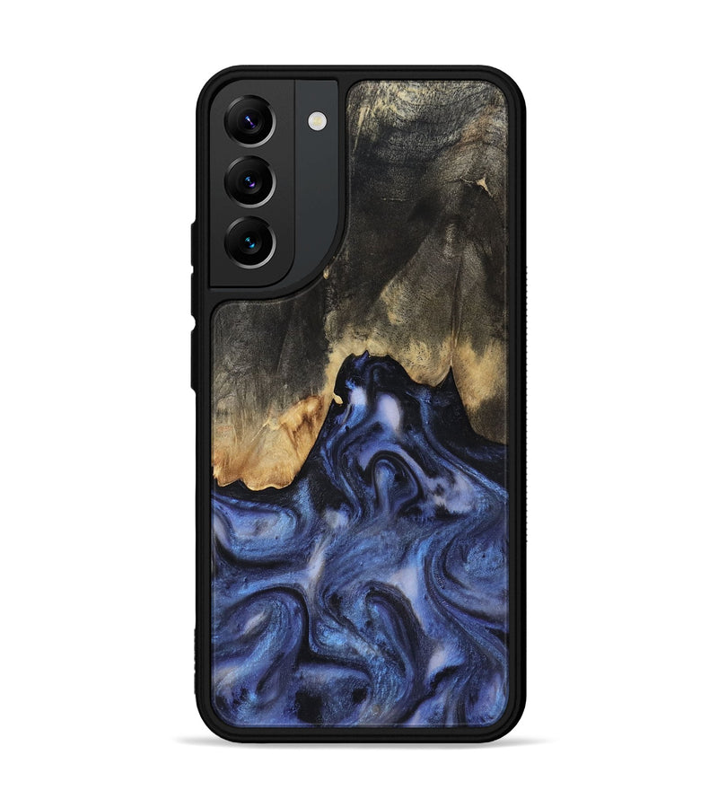Galaxy S22 Plus Wood Phone Case - Enrique (Blue, 818130)