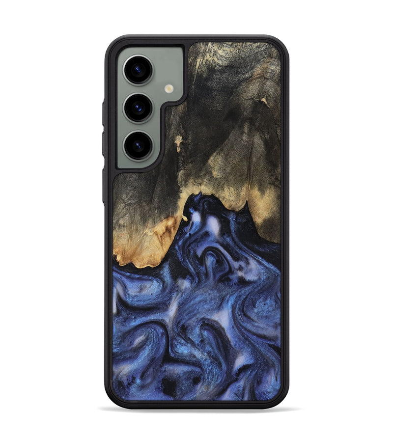 Galaxy S24 Plus Wood Phone Case - Enrique (Blue, 818130)