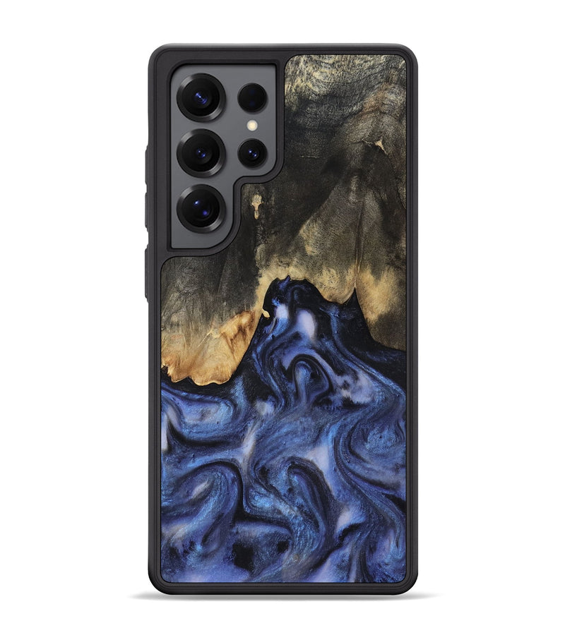 Galaxy S25 Ultra Wood Phone Case - Enrique (Blue, 818130)