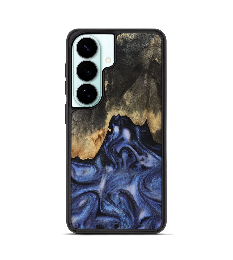 Galaxy S26 Wood Phone Case - Enrique (Blue, 818130)