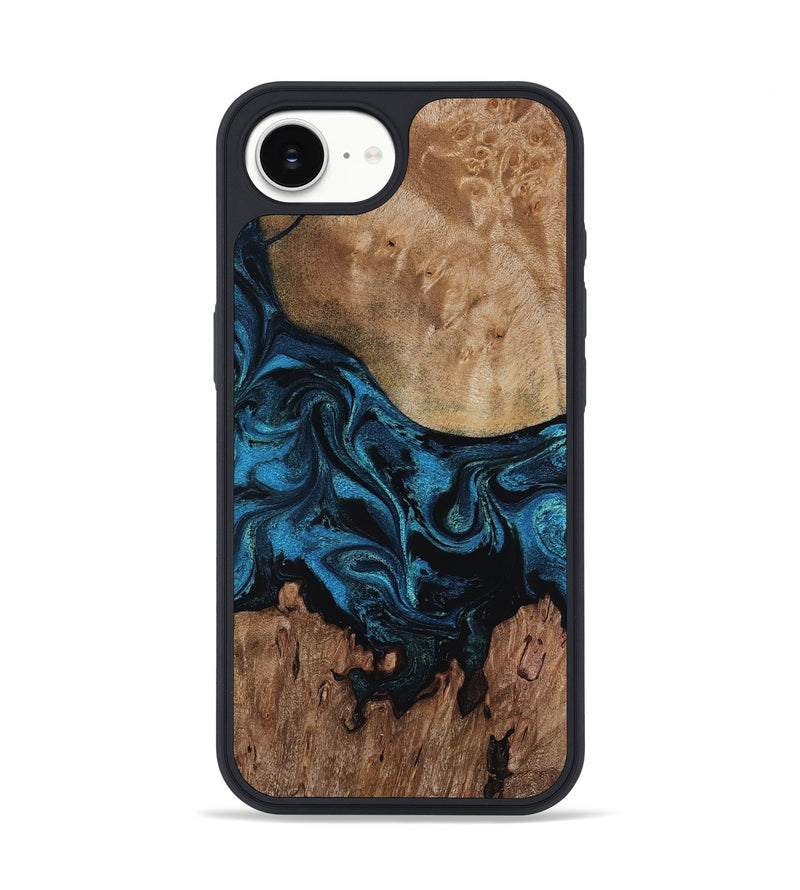 iPhone 17e Wood Phone Case - Pearle (Blue, 818131)