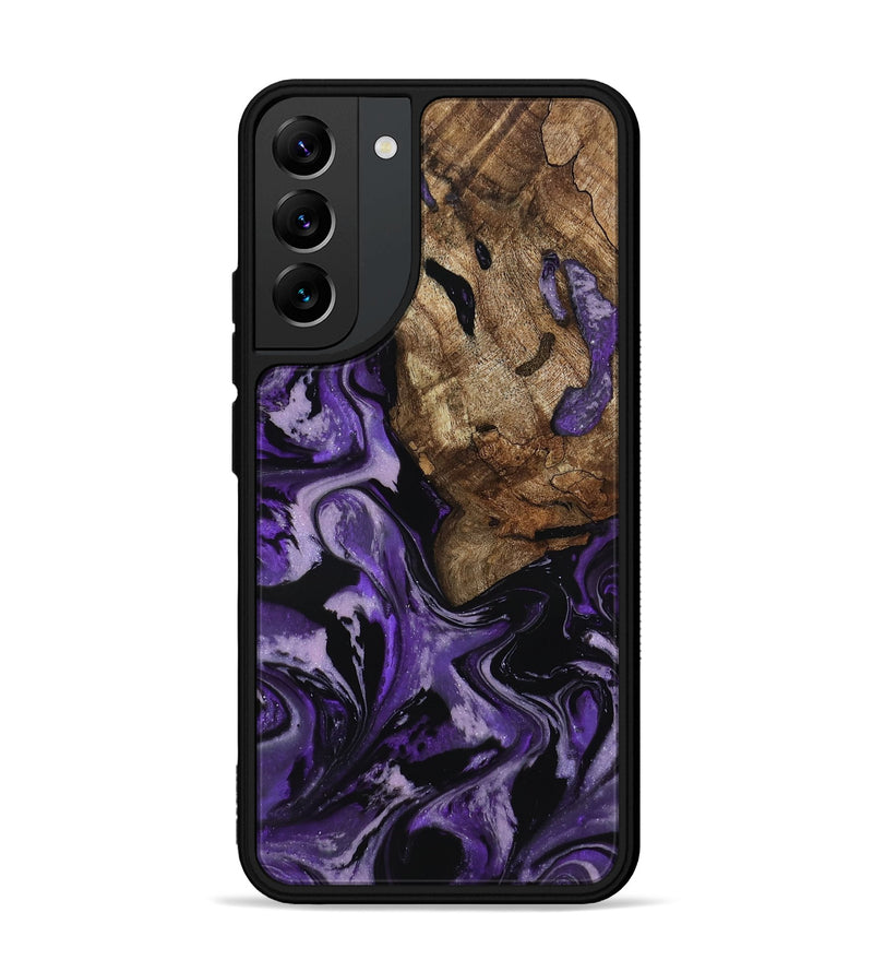 Galaxy S22 Plus Wood Phone Case - Xiomara (Purple, 818136)