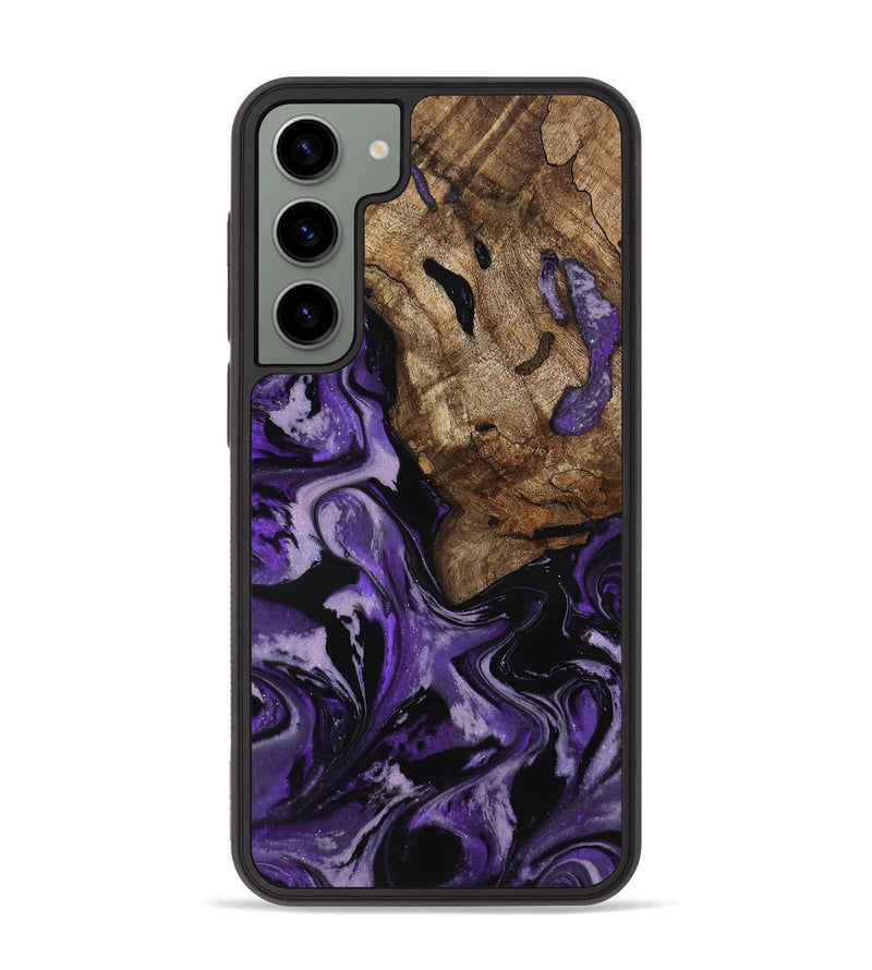 Galaxy S23 Plus Wood Phone Case - Xiomara (Purple, 818136)