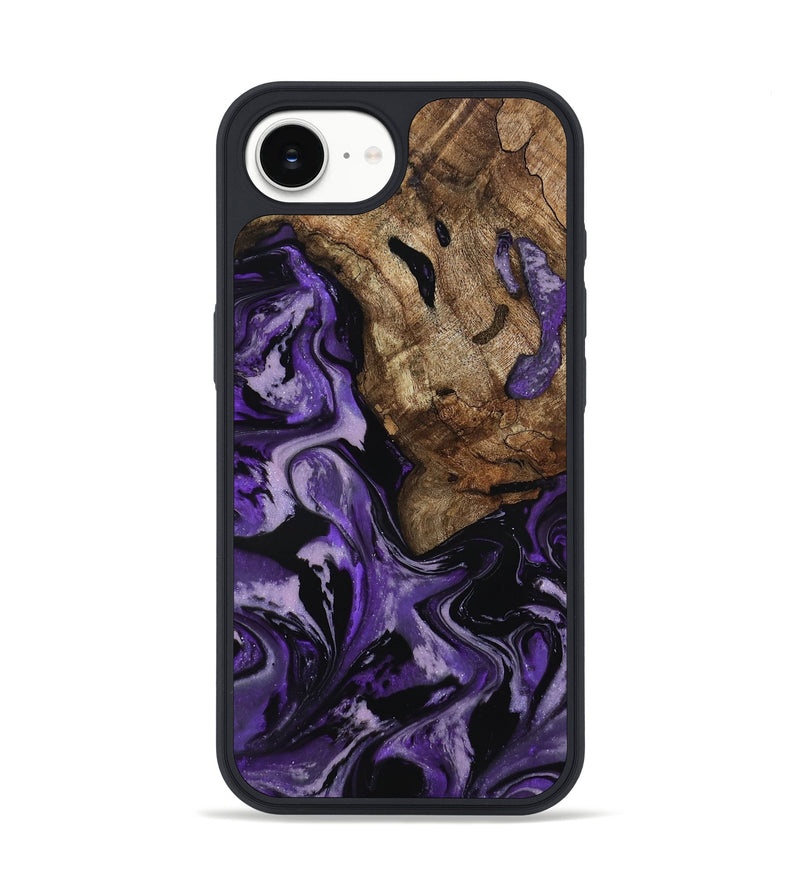 iPhone 17e Wood Phone Case - Xiomara (Purple, 818136)