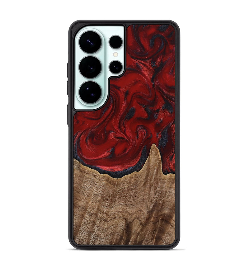 Galaxy S26 Ultra Wood Phone Case - Letha (Red, 818138)