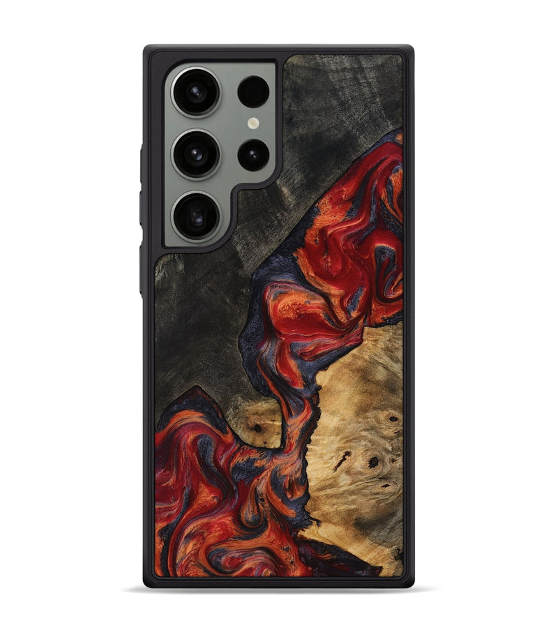 Galaxy S24 Ultra Wood Phone Case - Creed (Red, 818140)