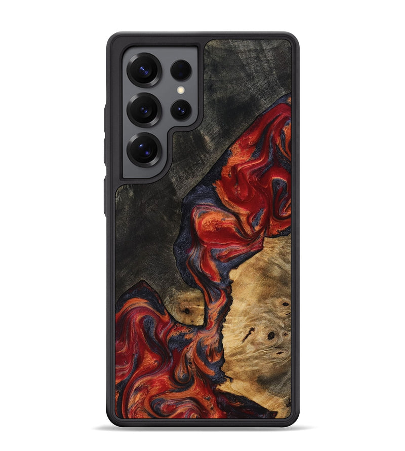 Galaxy S25 Ultra Wood Phone Case - Creed (Red, 818140)