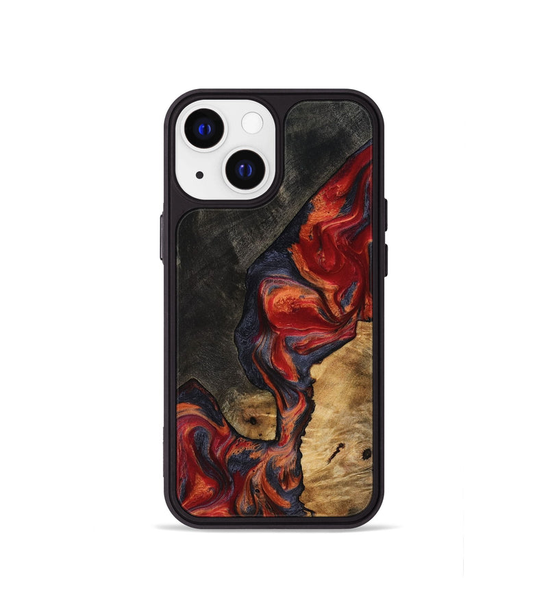 iPhone 13 mini Wood Phone Case - Creed (Red, 818140)