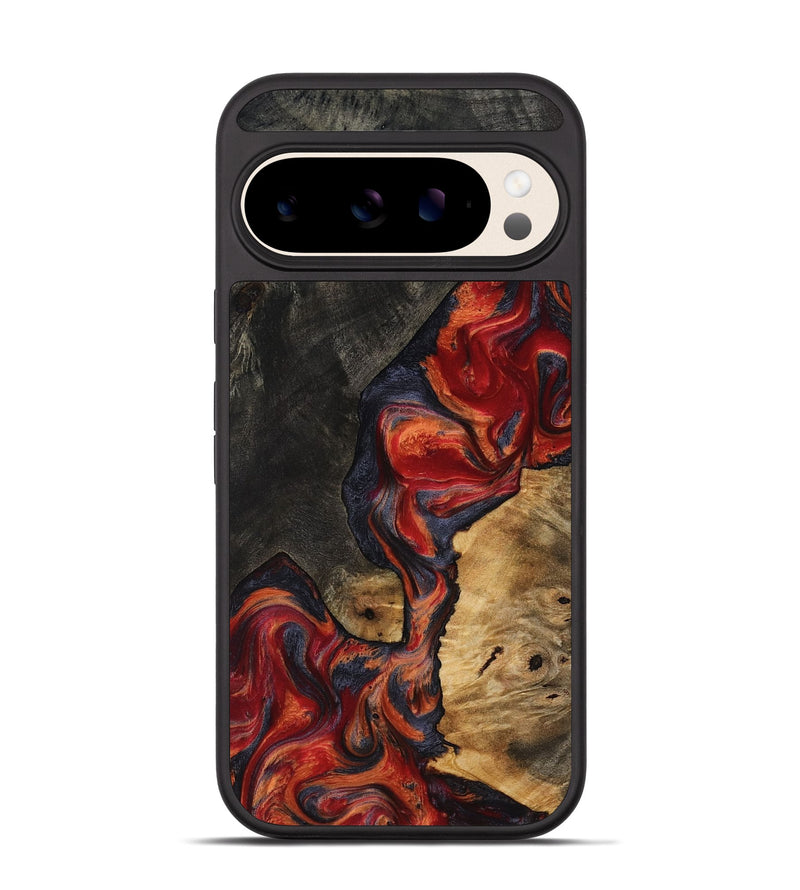 Pixel 10 Wood Phone Case - Creed (Red, 818140)
