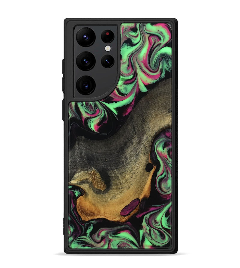Galaxy S22 Ultra Wood Phone Case - Adelard (Neon, 818141)