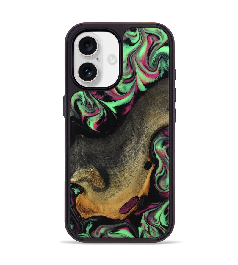 iPhone 17 Wood Phone Case - Adelard (Neon, 818141)