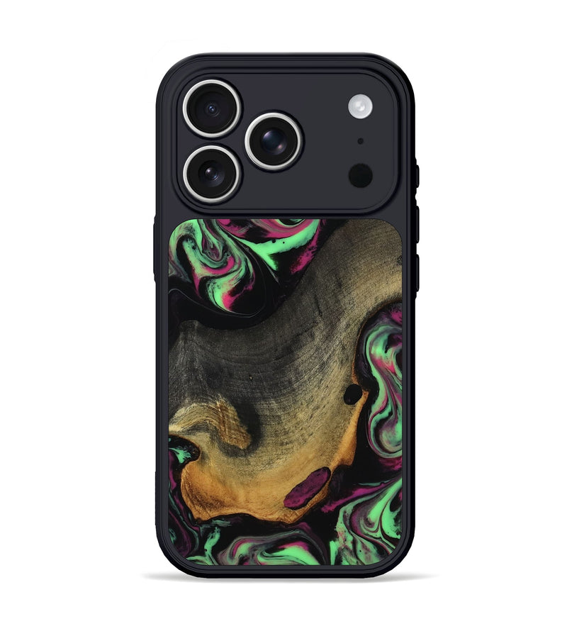 iPhone 17 Pro Wood Phone Case - Adelard (Neon, 818141)