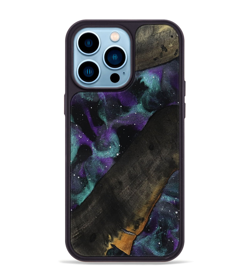 iPhone 14 Pro Max Wood Phone Case - Zara (Cosmos, 818145)