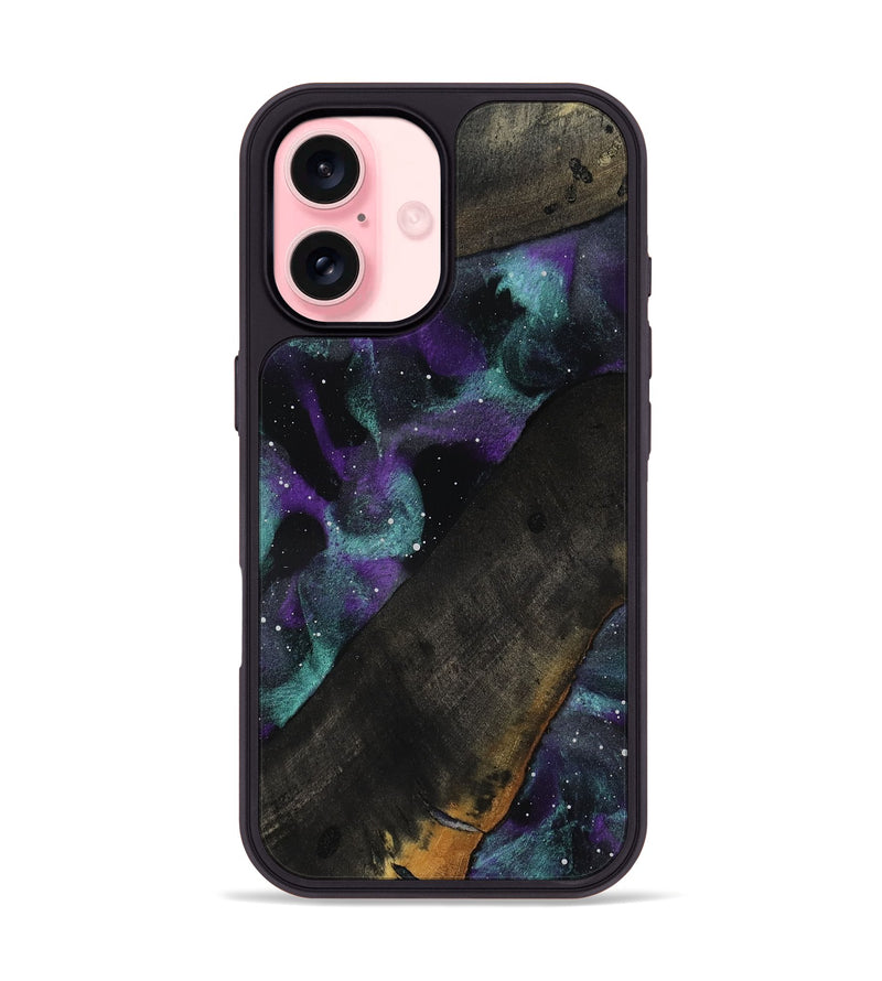 iPhone 16 Wood Phone Case - Zara (Cosmos, 818145)