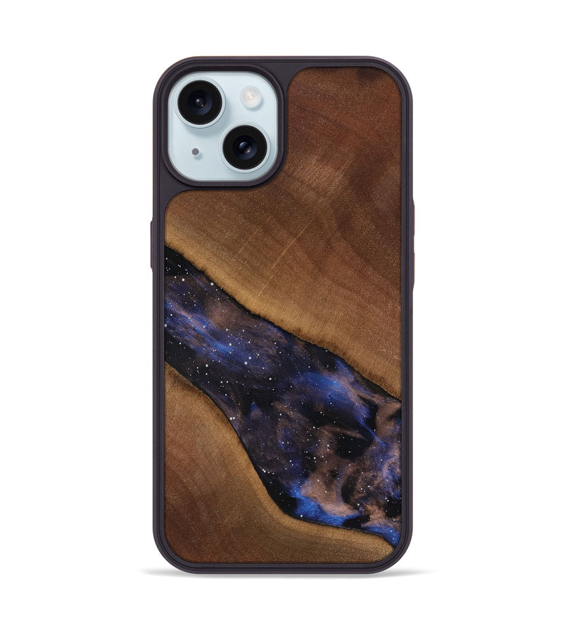 iPhone 15 Wood Phone Case - Kale (Cosmos, 818146)