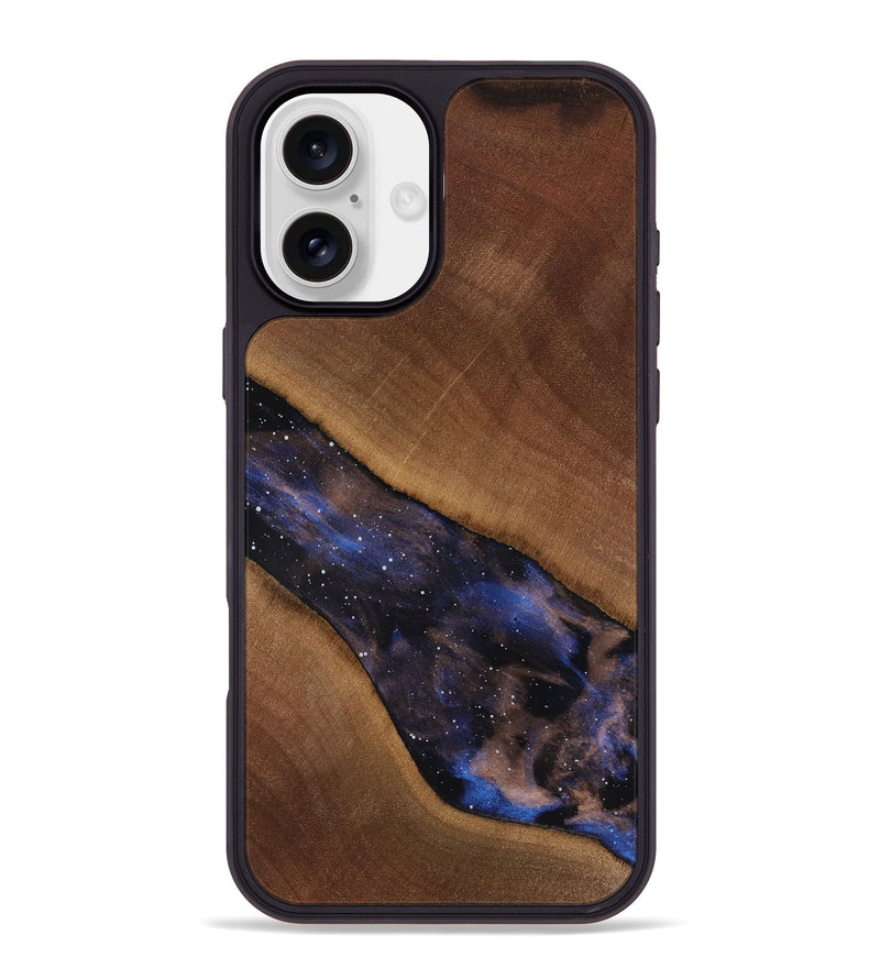 iPhone 16 Plus Wood Phone Case - Kale (Cosmos, 818146)