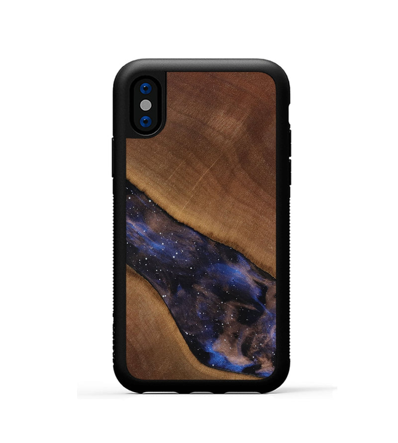 iPhone Xs Wood Phone Case - Kale (Cosmos, 818146)