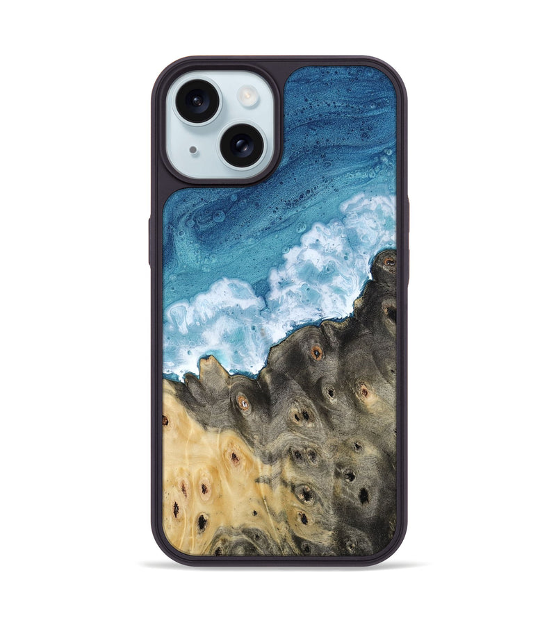 iPhone 15 Wood Phone Case - Gayla (Coastal, 818149)
