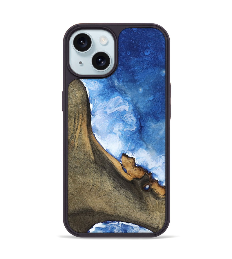 iPhone 15 Wood Phone Case - Eris (Coastal, 818152)