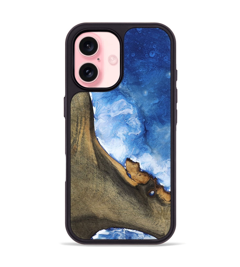 iPhone 16 Wood Phone Case - Eris (Coastal, 818152)
