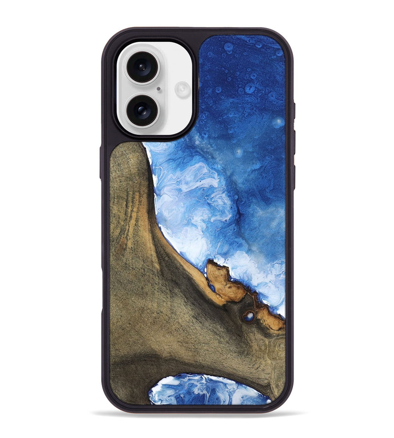 iPhone 16 Plus Wood Phone Case - Eris (Coastal, 818152)