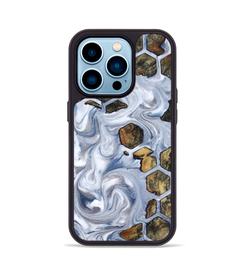 iPhone 14 Pro Wood Phone Case - Henry (Pattern, 818159)