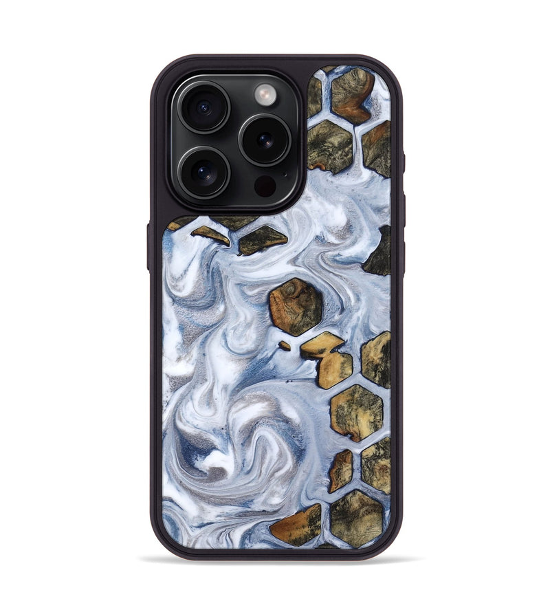 iPhone 15 Pro Wood Phone Case - Henry (Pattern, 818159)