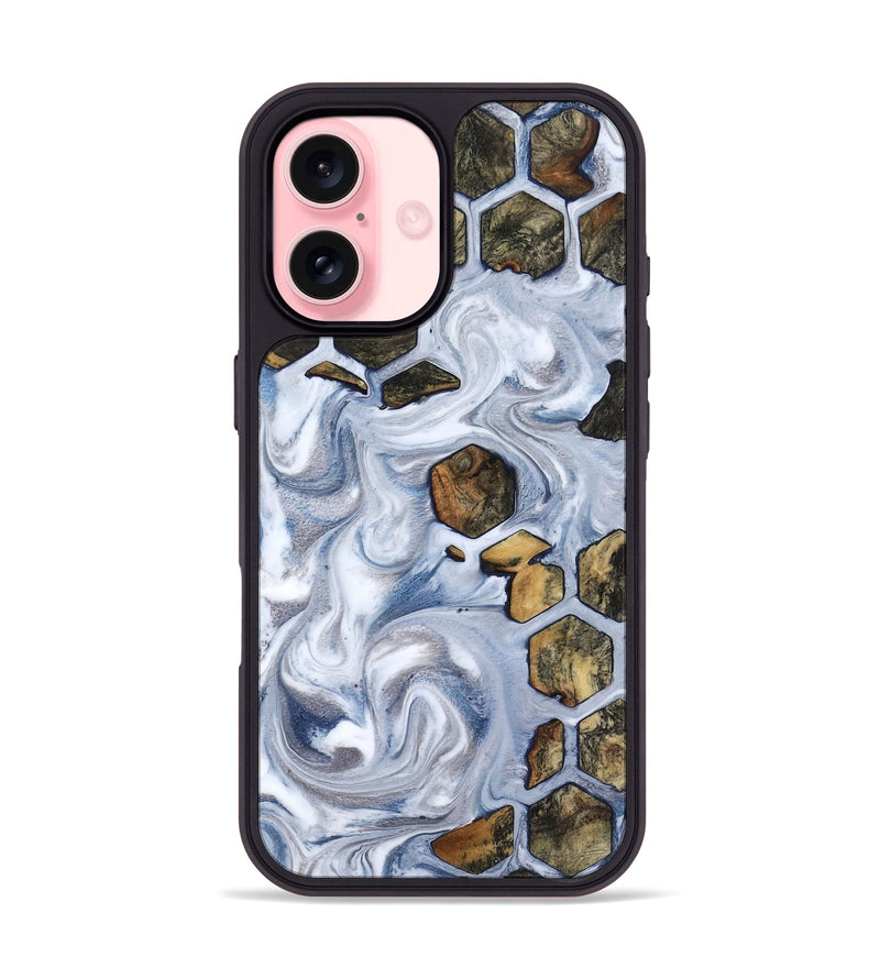 iPhone 16 Wood Phone Case - Henry (Pattern, 818159)