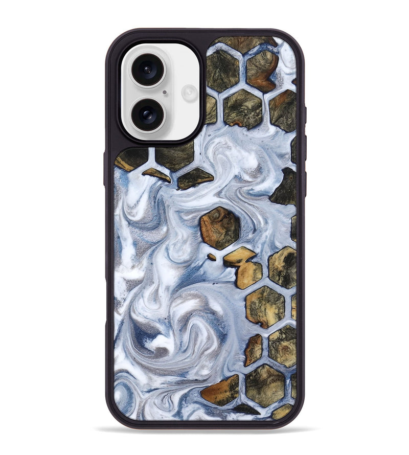 iPhone 16 Plus Wood Phone Case - Henry (Pattern, 818159)