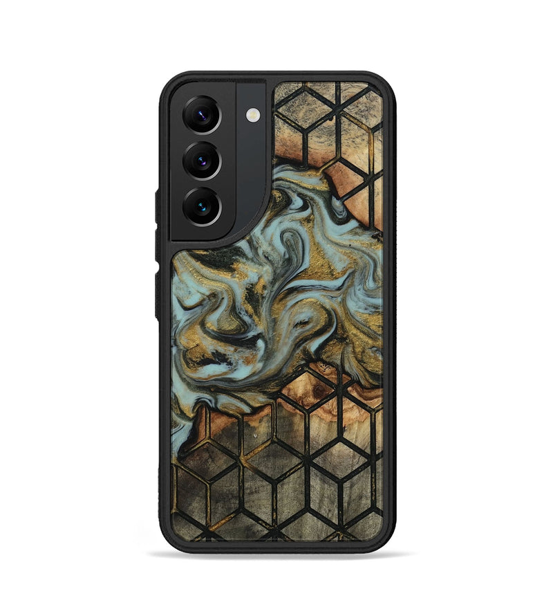 Galaxy S22 Wood Phone Case - Harmon (Pattern, 818160)