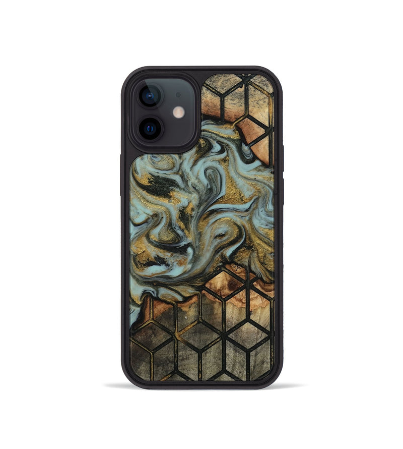 iPhone 12 mini Wood Phone Case - Harmon (Pattern, 818160)