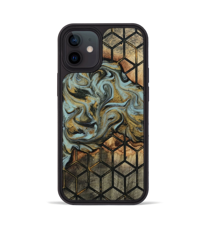 iPhone 12 Wood Phone Case - Harmon (Pattern, 818160)